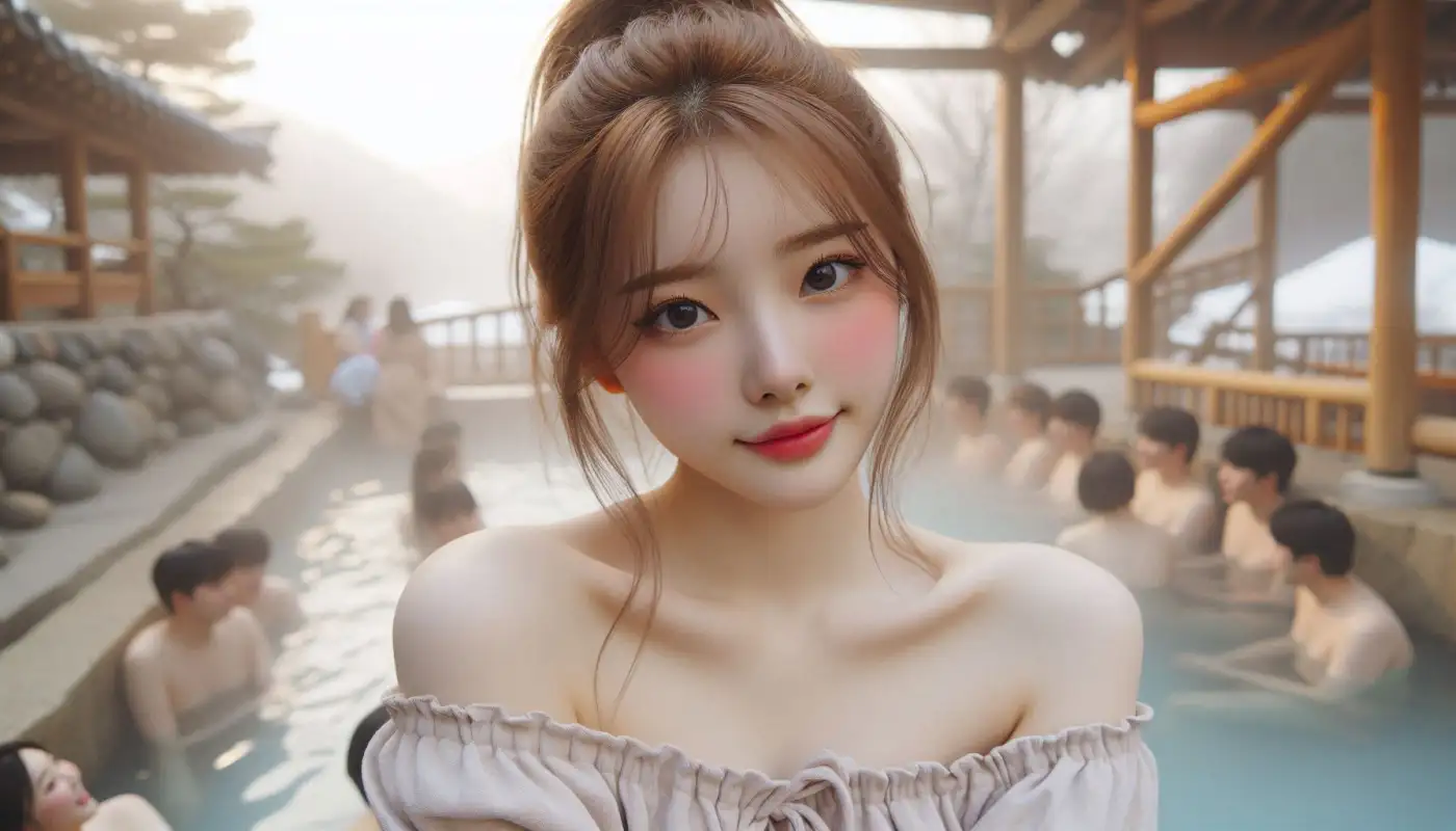 일본-온천여행-2박3일-패키지-추천으로-관광하는-여성의-모습