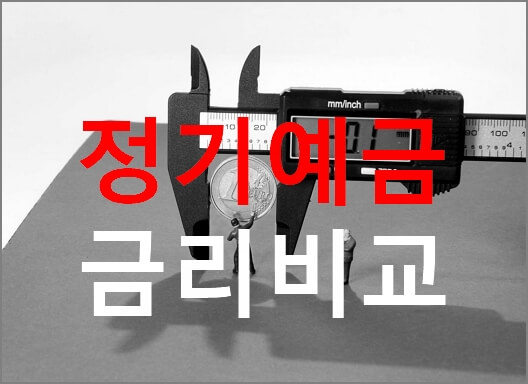 정기예금 금리비교
