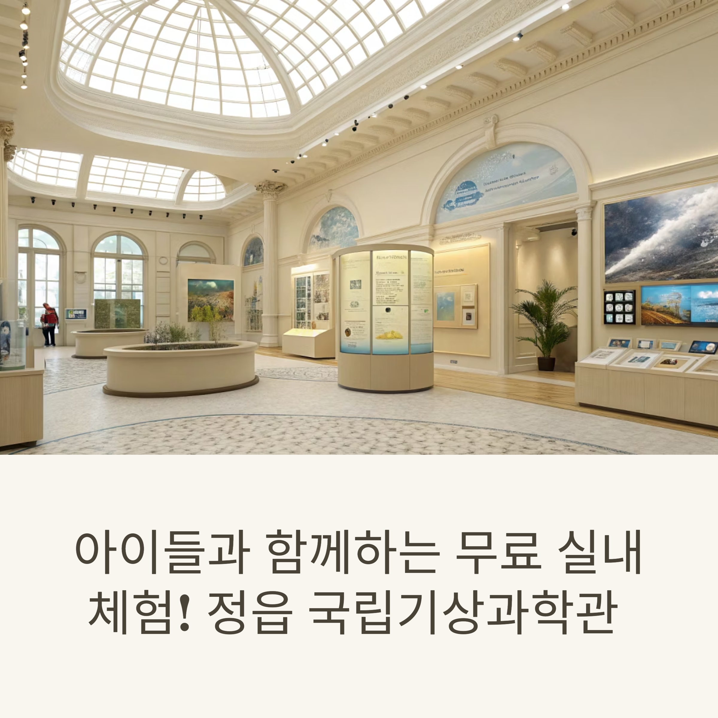 전주근교 실내 아이와 가볼만한곳 정읍 국립기상과학관