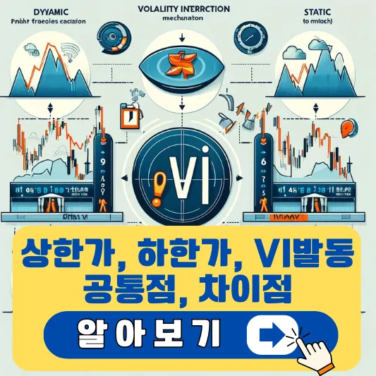 상한가 하한가 VI 발동 뜻 공통점 차이점 썸네일