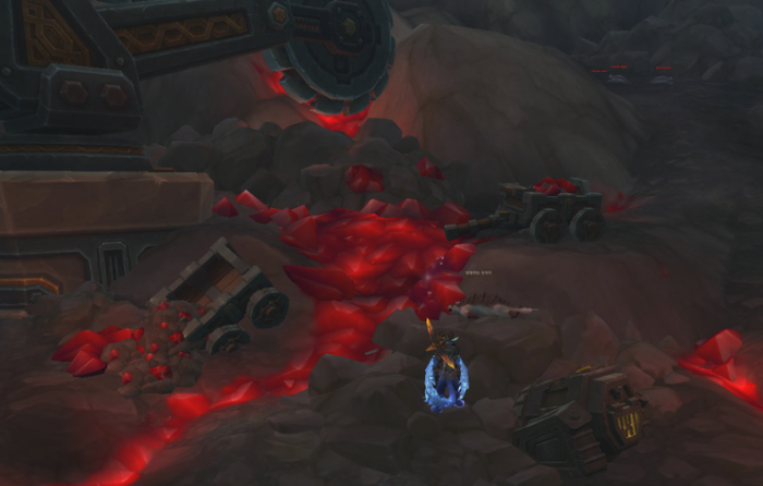 투박한 심연루비 파편