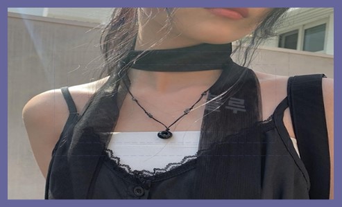 스트라이프 플레어 스커트 코디방법