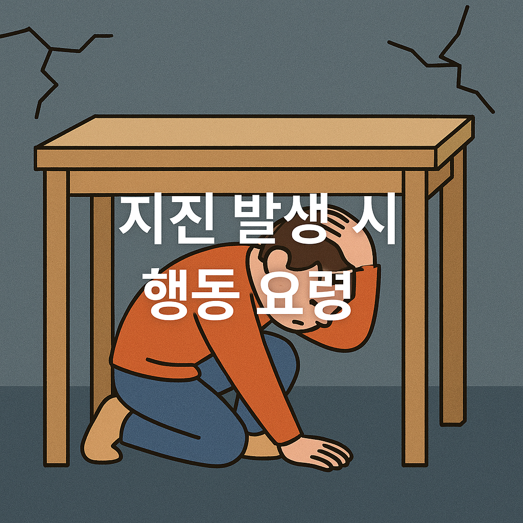지진 10초, 생사가 갈린다! 반드시 알아야 할 행동 요령