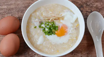 계란죽 끓이는 법