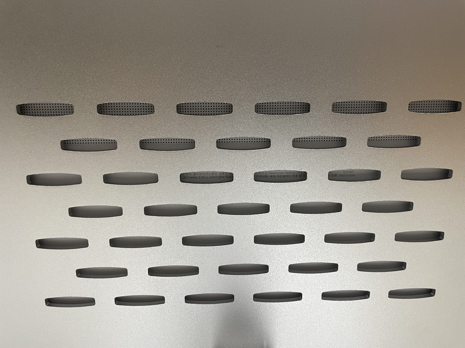 노트북 거치대 하단부