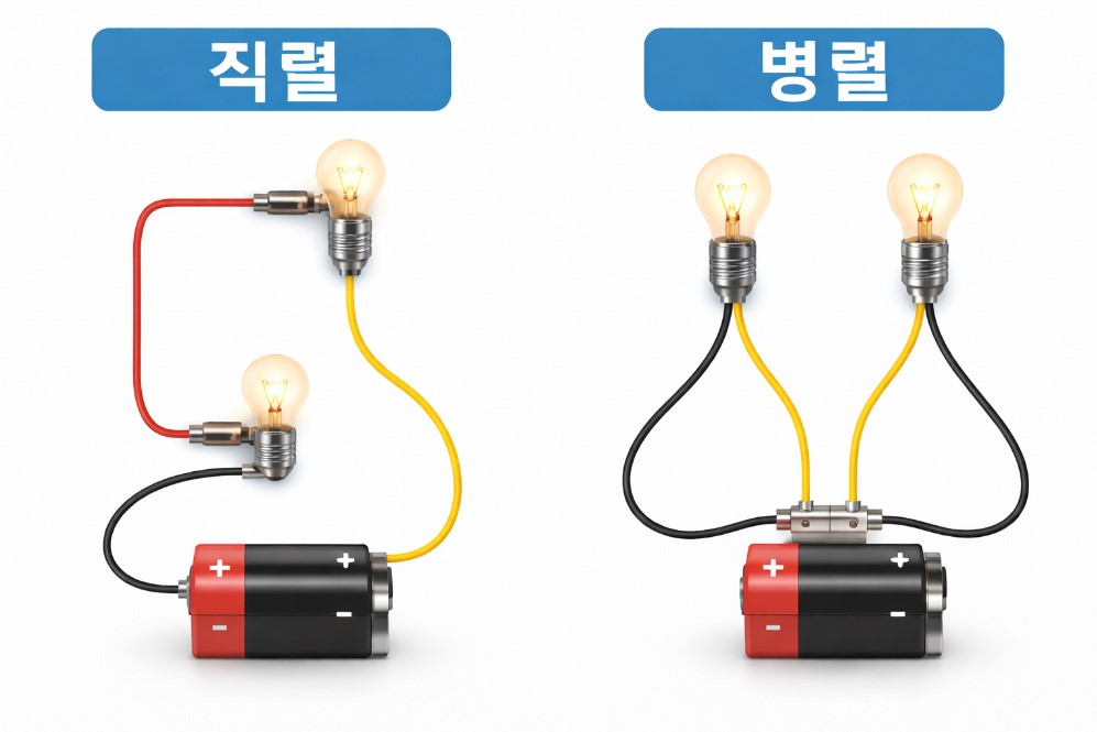 직렬과 병렬 관련 사진