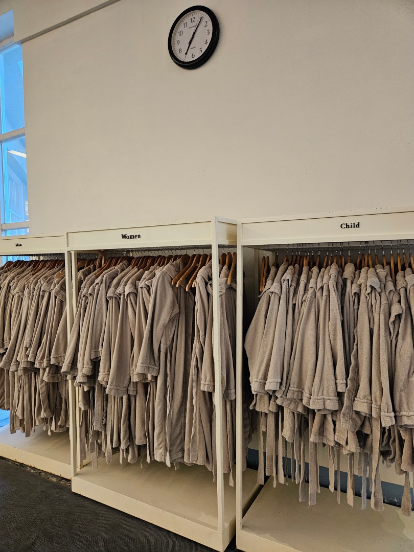 제주 신라호텔 가운