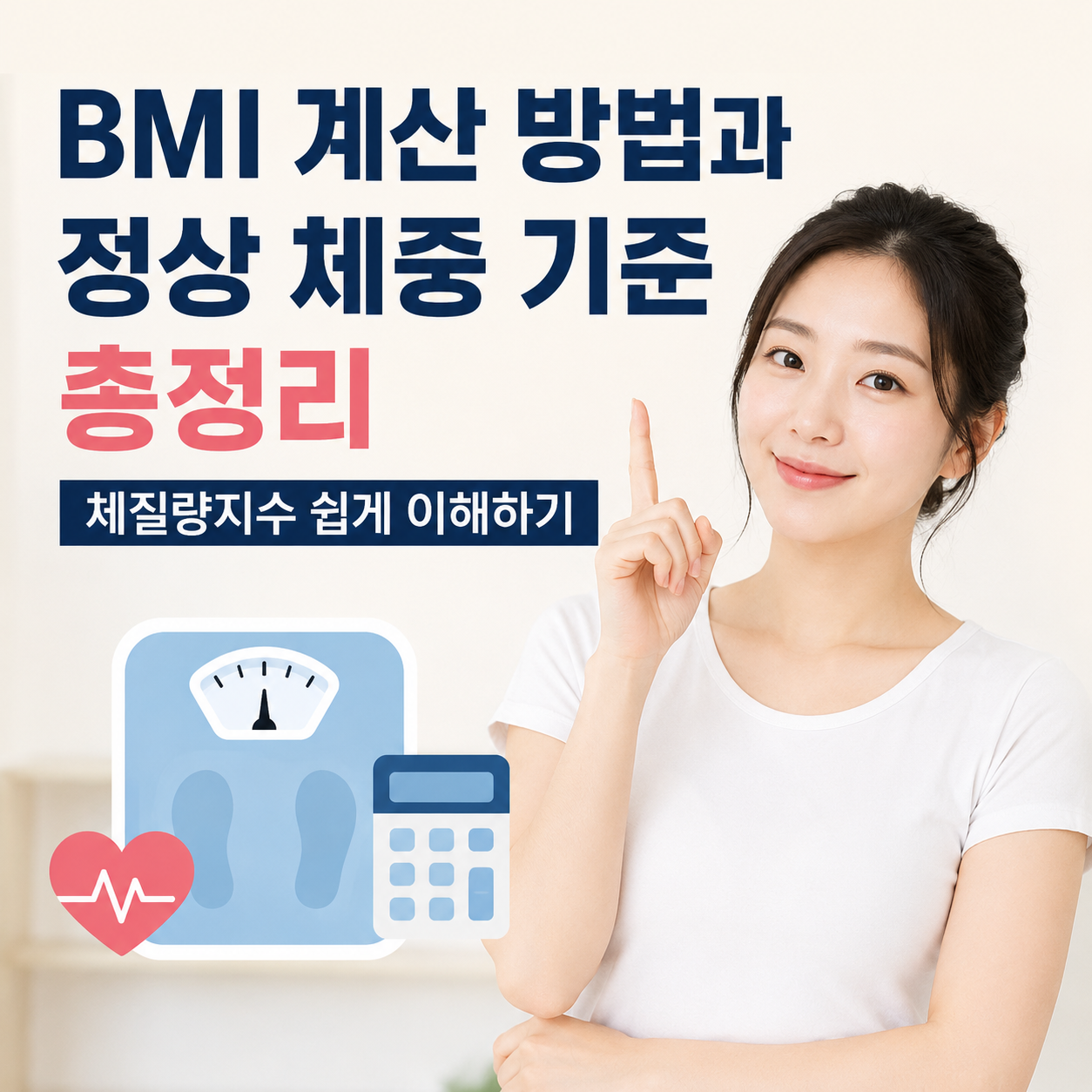 BMI 계산 방법과 정상 체중 기준