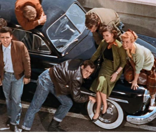 이유없는 반항의 한 장면