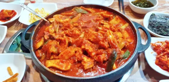 생방송오늘저녁 태안 안면도 튤립꽃축제 세계튤립꽃박람회 현지인 추천 매콤 칼칼한 아나고볶음 붕장어볶음 맛집