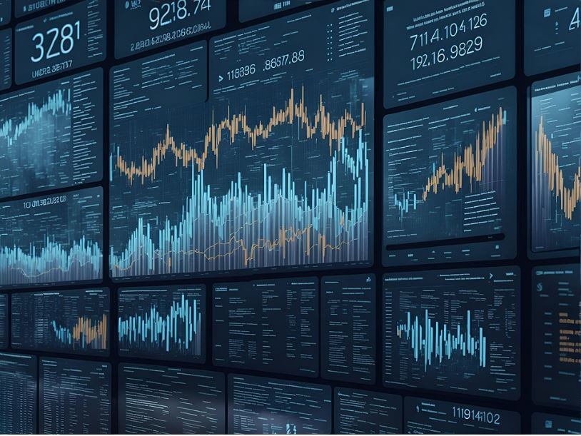 각종 경제 지표 모니터