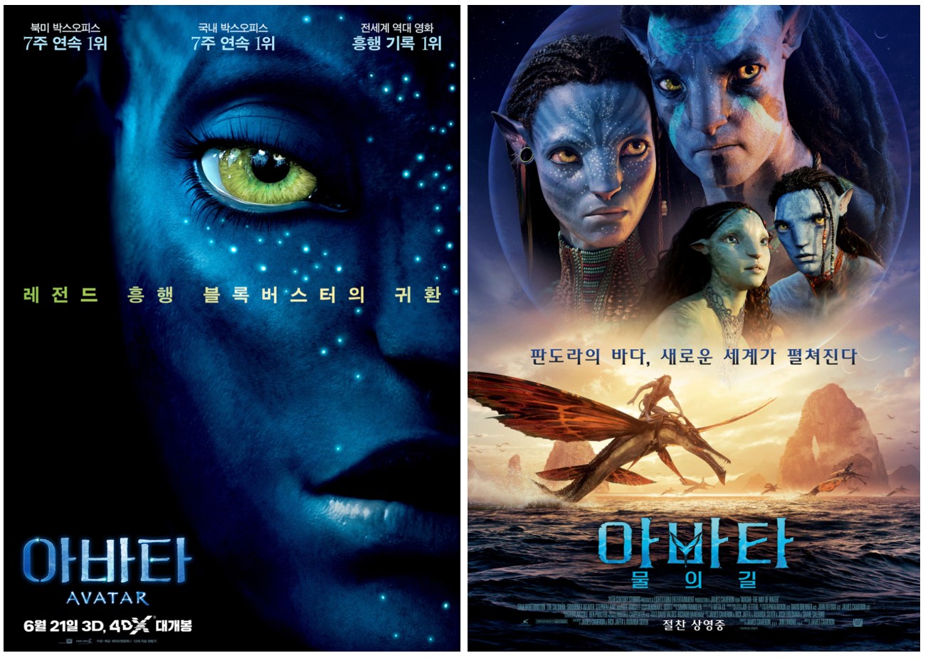 아바타 영화 포스터