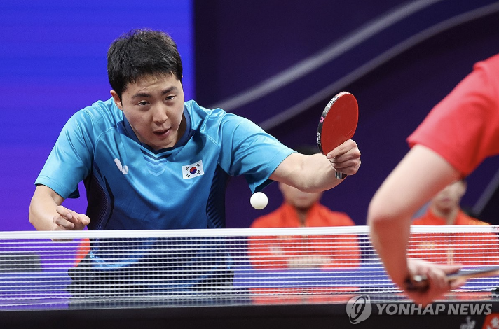 탁구 남자 복식 은메달 확보, 결승 진출