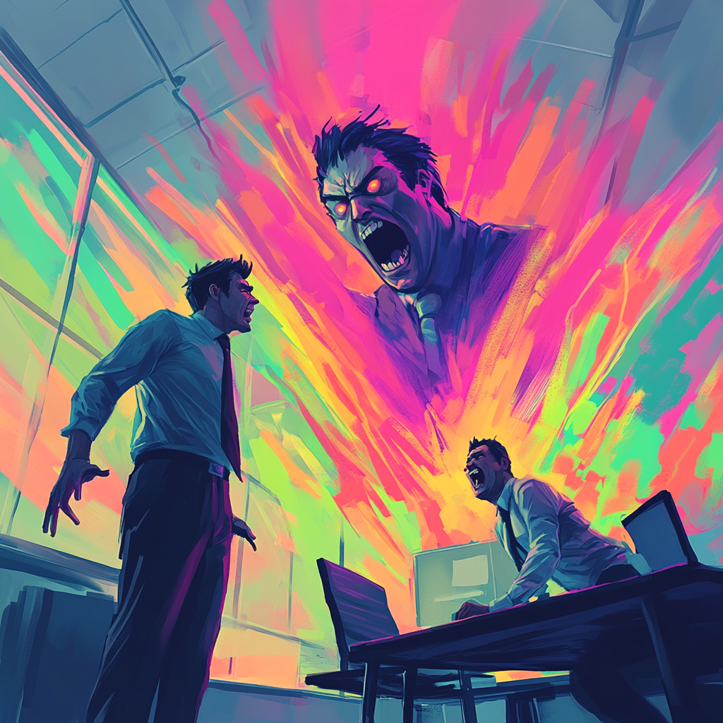 상사한테 혼나는 꿈