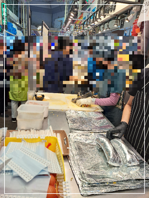 솔직후기 부전시장 명란김밥 생활의 달인 출연 줄서는 소문난 김밥맛집 땡초김밥