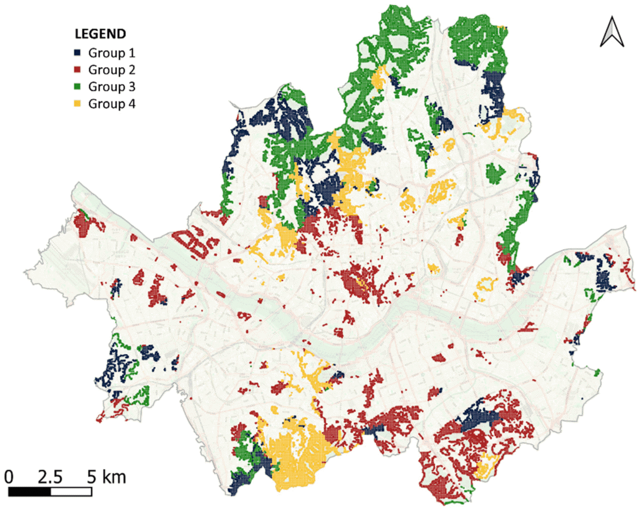 사회적 노출 기반 도시숲 접근성 분석
