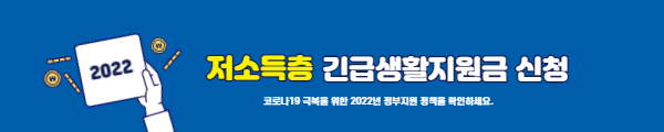 저소득층 긴급생활안정지원금
