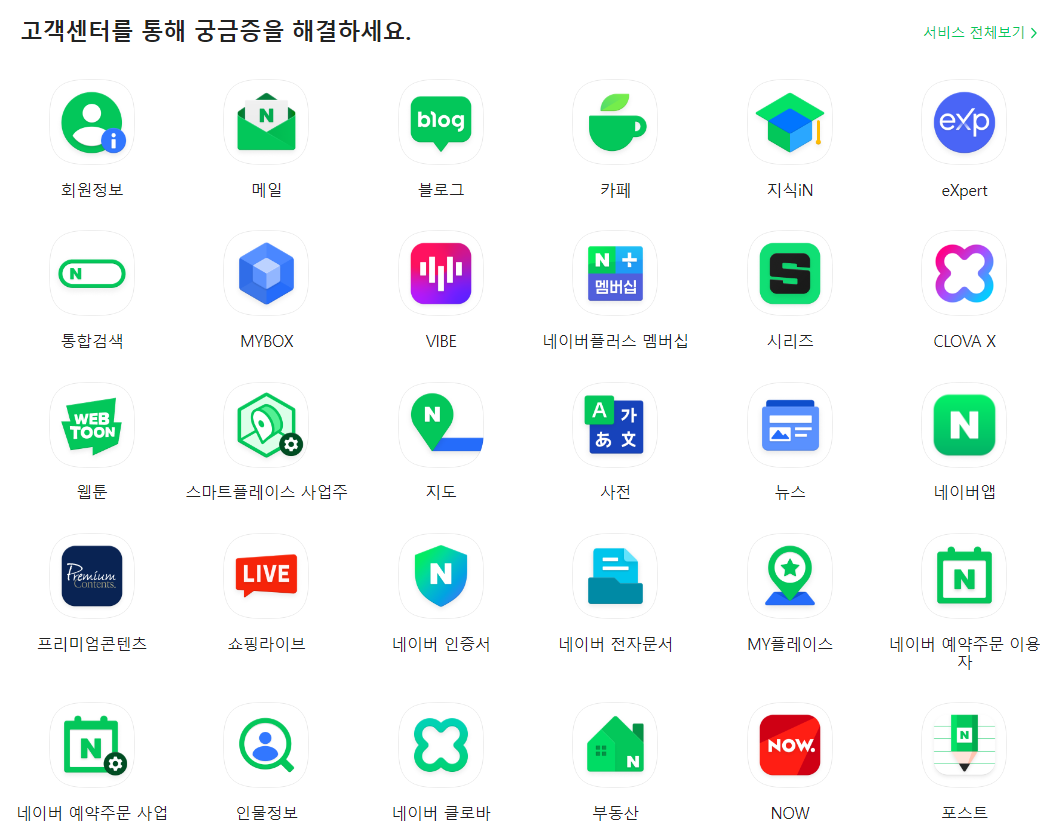 네이버 고객센터 전화번호 이용시간 상담원