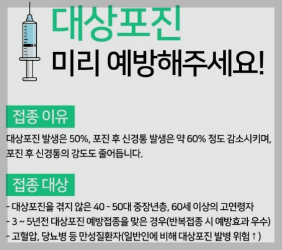 대상포진: 이해와 예방