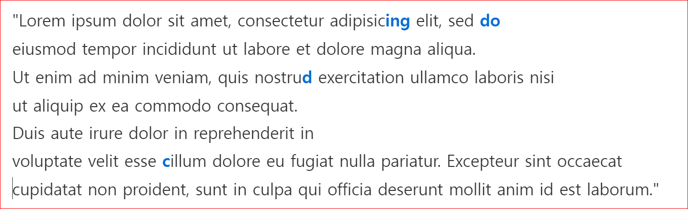 lorem ipsum 문구