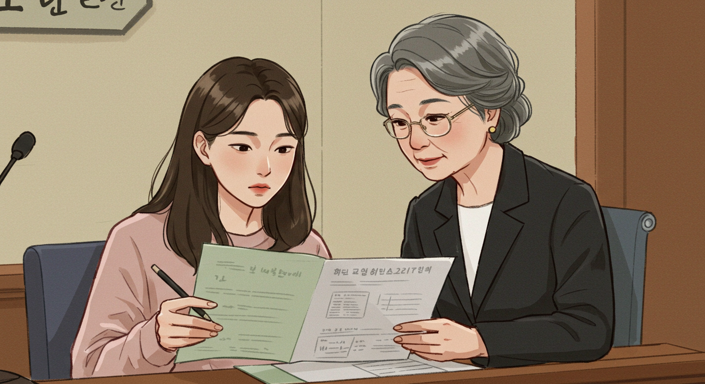 조서 열람 및 복사 절차