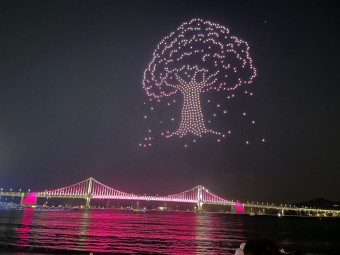 광안리 M 드론 라이트쇼