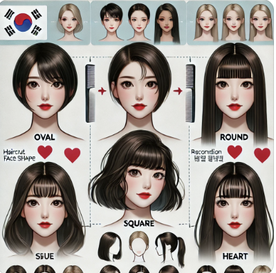 요즘 가장 인기있는 헤어스타일,얼굴형별 컷,앞머리 완전공략 관련 사진