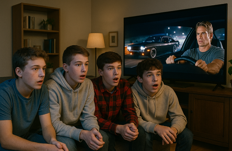 분노의 질주 보는 사진