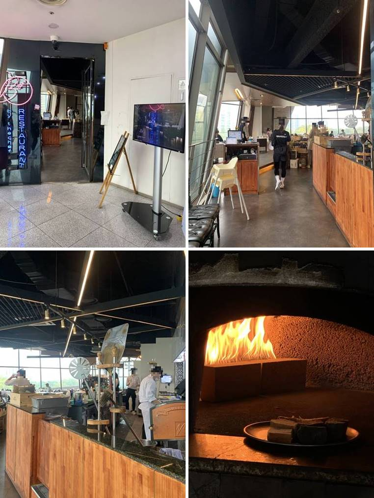 방이동맛집, 올림픽공원 비샵 레스토랑 외관 및 화덕