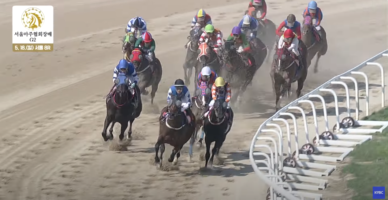 서울마주협회장배 크라운함성 슈퍼피니시 아이엠짱의 역주