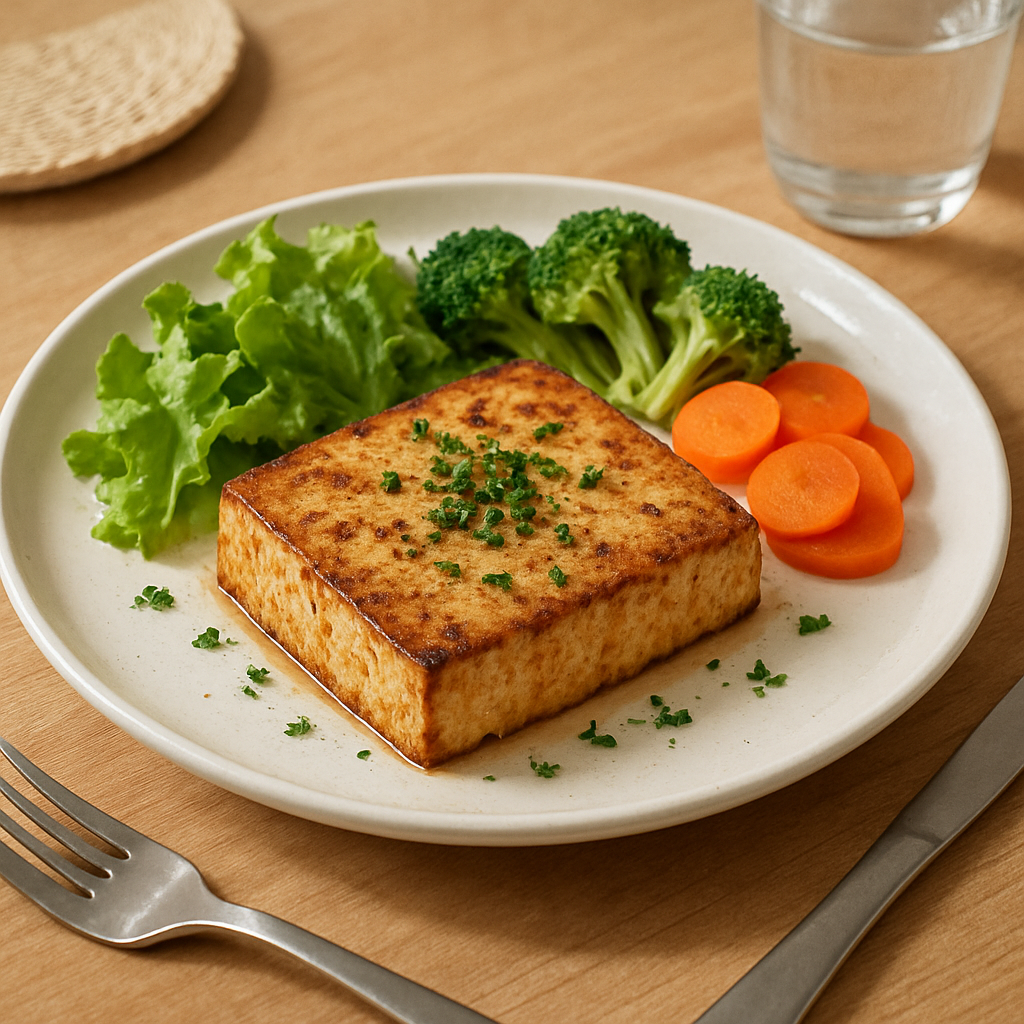 다이어드식단으로 먹는 두부스테이크