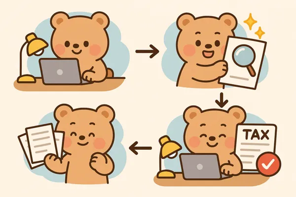 간소화 서비스에서 교육비 자료 확인 장면