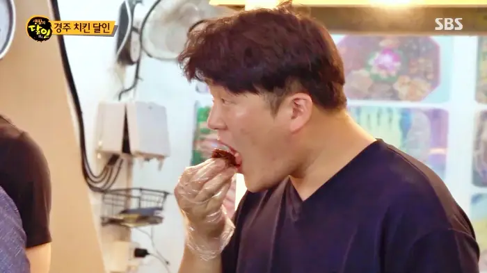 굿모닝대한민국라이브 초극강 비주얼 후라이드 통닭 마늘 치킨 추천 경주 성동시장 맛집 위치