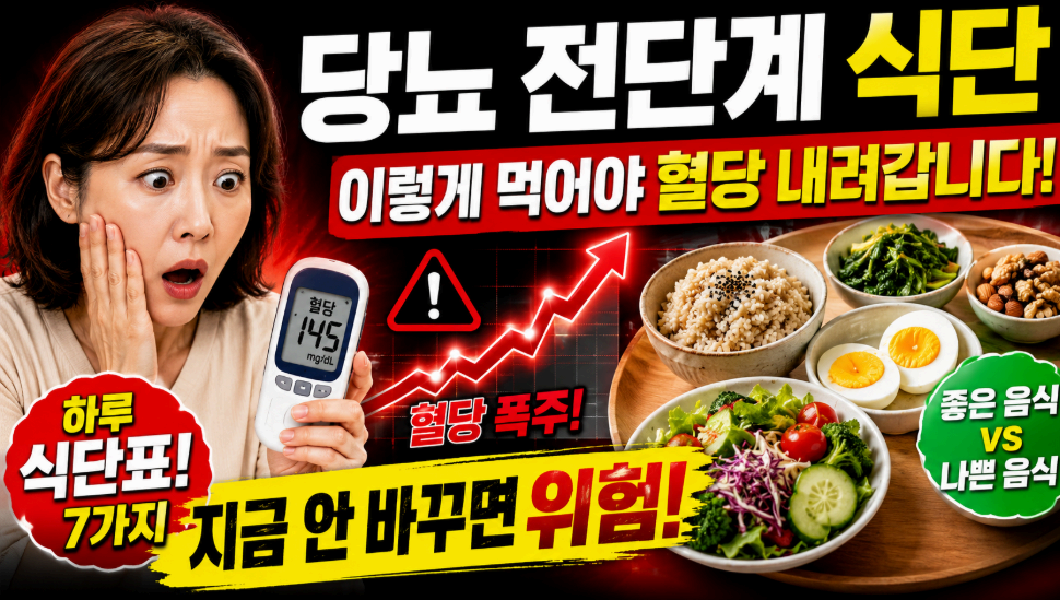 당뇨 전단계 식단 이미지사진