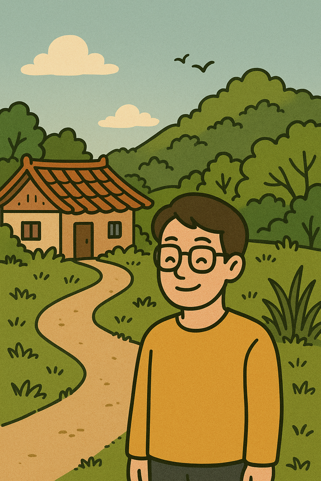 장성군 작은 마을에서 살아본 후기 – 카페는 없지만 평화는 있다