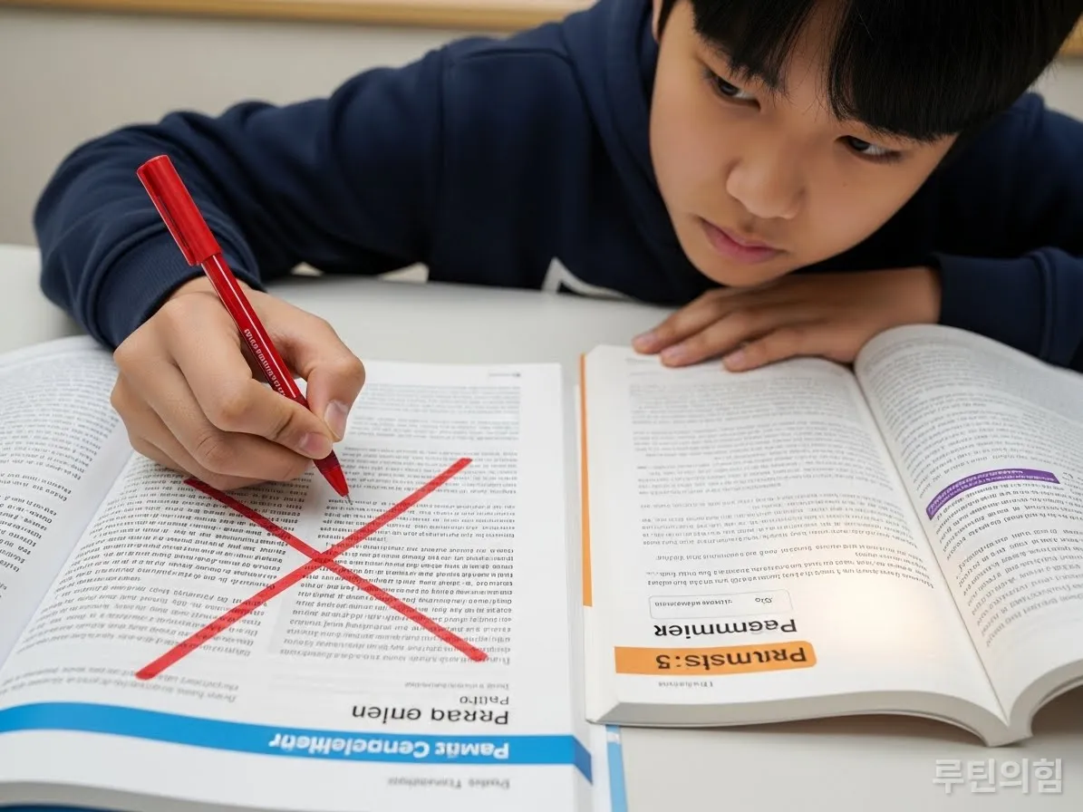 어려운 문제는 버리고 쉬운 문제에 집중하는 안티 퍼펙트 전략 예시 이미지