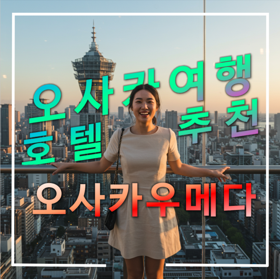 오사카 우메다역 근처 위치좋은 추천 호텔