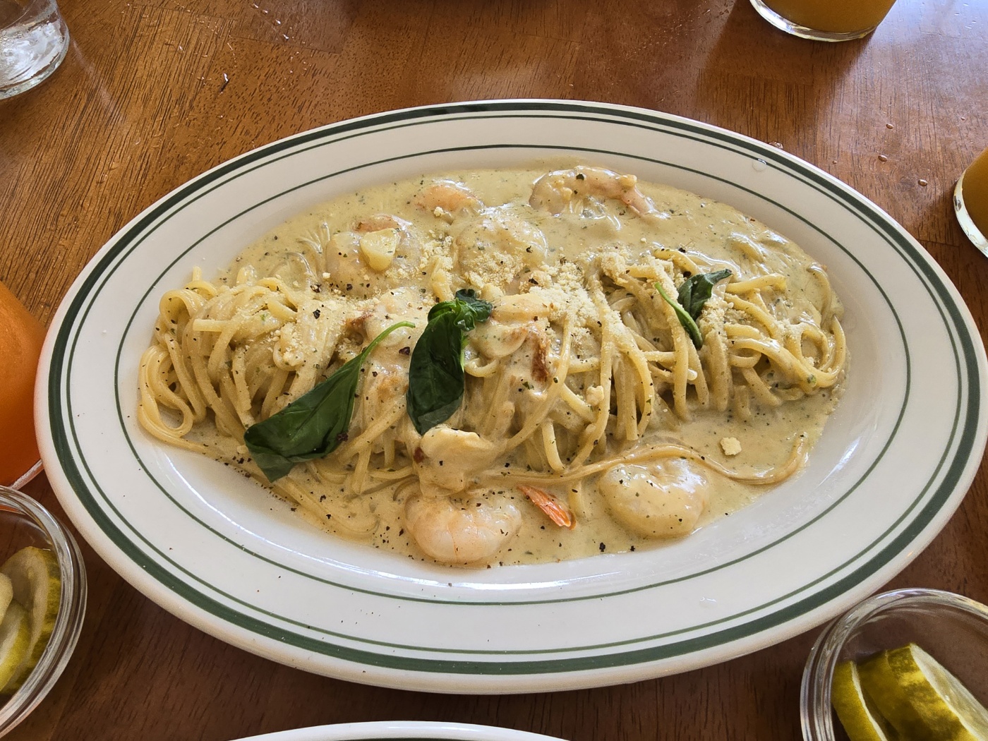 바질크림파스타