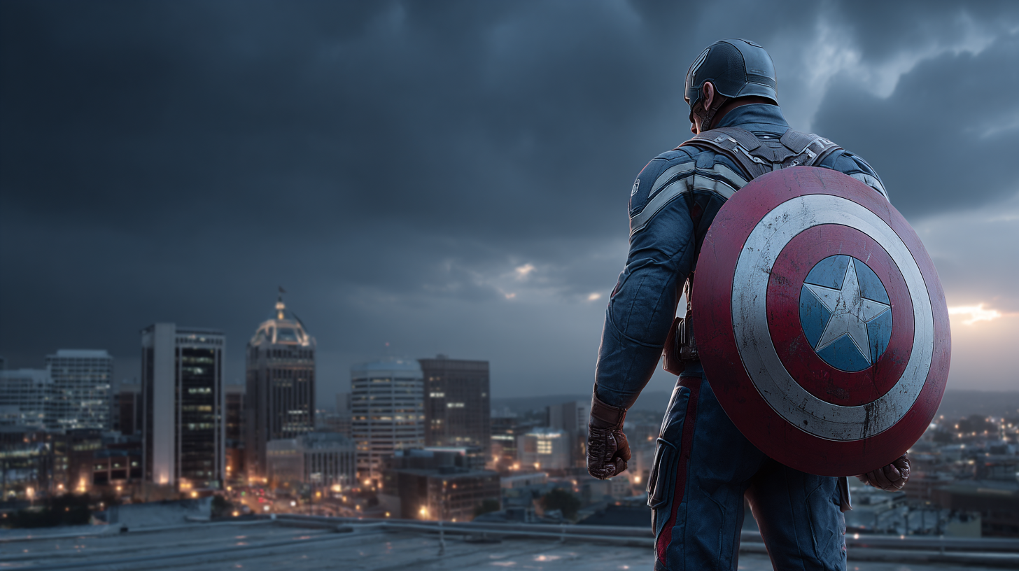 캡틴 아메리카 윈터 솔져 영화 포스터