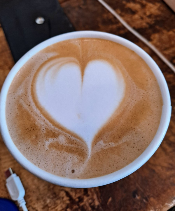 라떼아트 하트