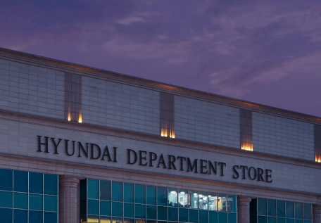 중동 현대백화점 흡연실