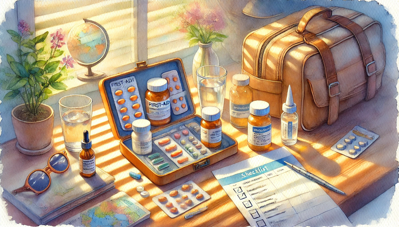 해외여행 준비물 체크리스트 상비약 준비