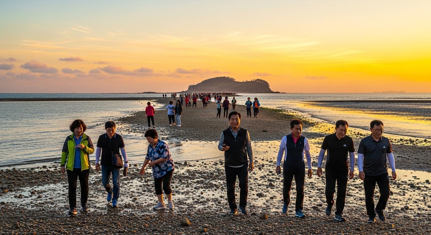 진도 신비의 바닷길