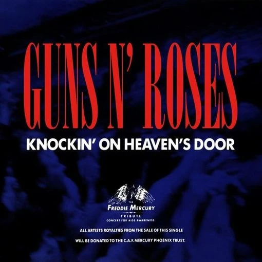 knocking on heaven's door 싱글 앨범 커버