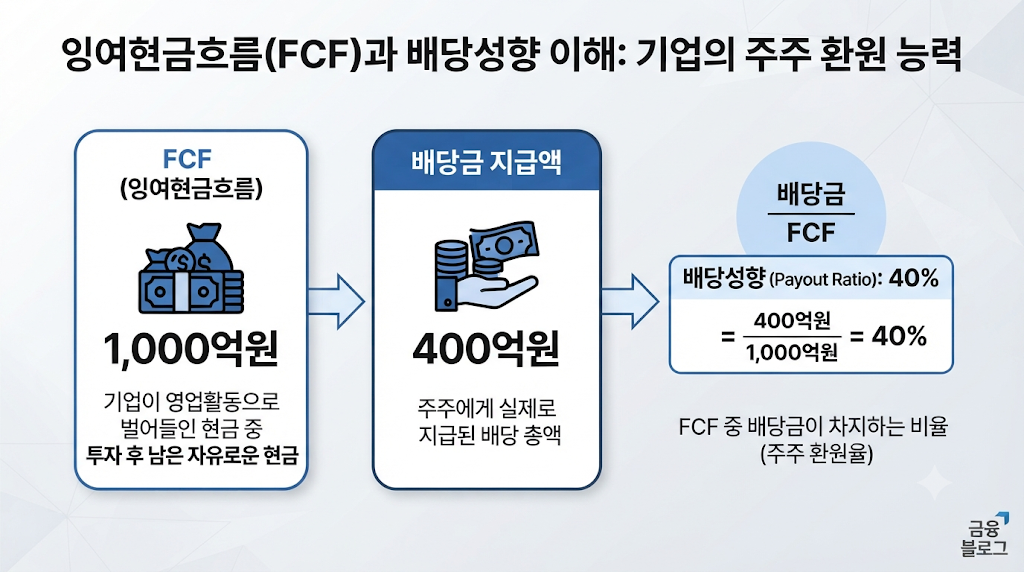 FCF와 배당금을 비교해 기업의 배당 여력을 판단하는 방법