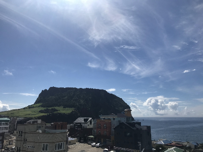 성산일출봉_숙소에서의 뷰