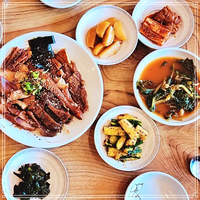 대구 달서구 성서 맛집 황태, 가오리, 닭고기, 오징어 간장 모듬찜 간장 모듬찜