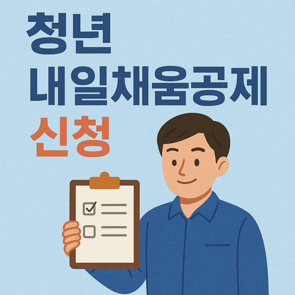청년 내일채움 공제 신청