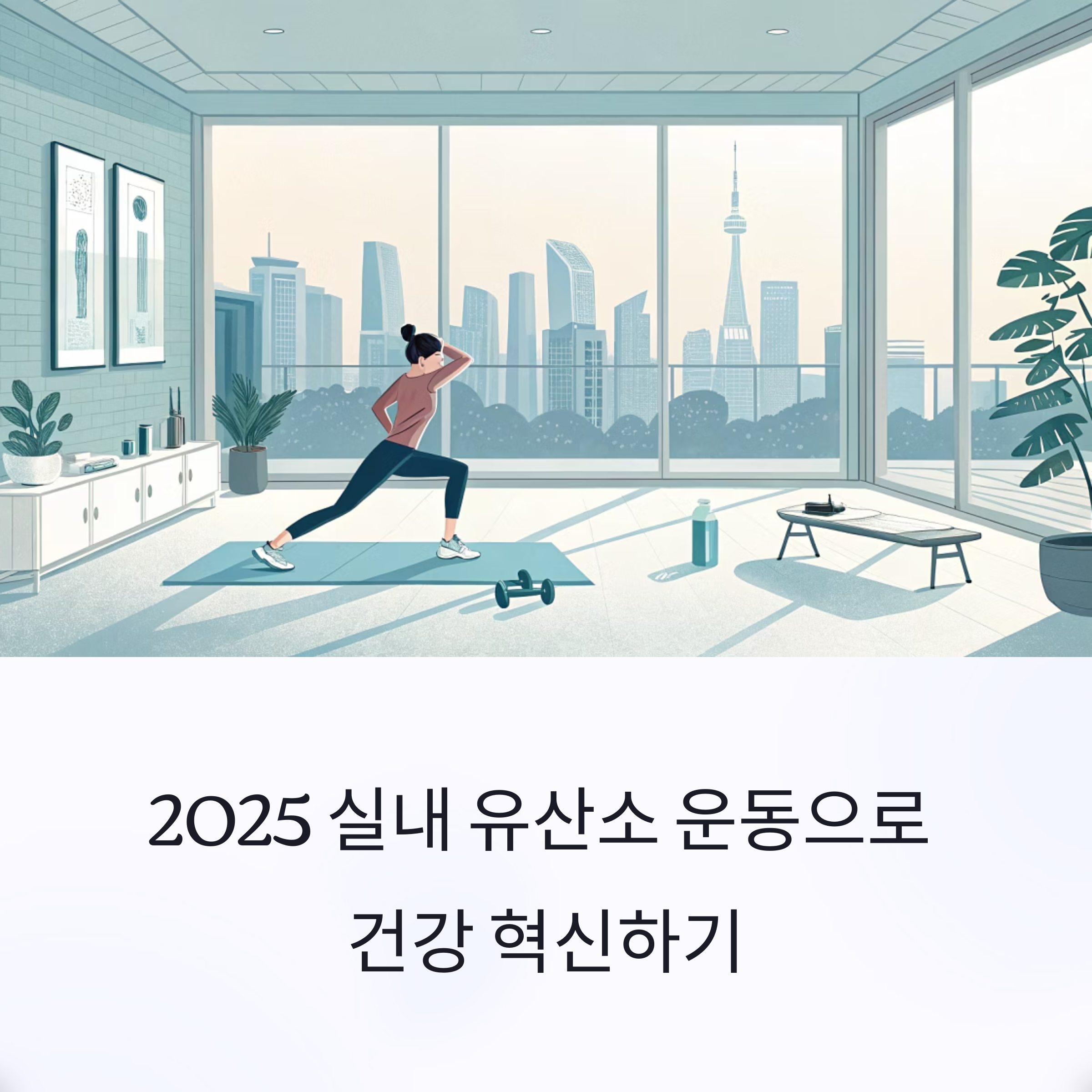 2025 실내 유산소 운동 혁신 루틴: 효과 높이고 지속성 살리는 건강 전략
