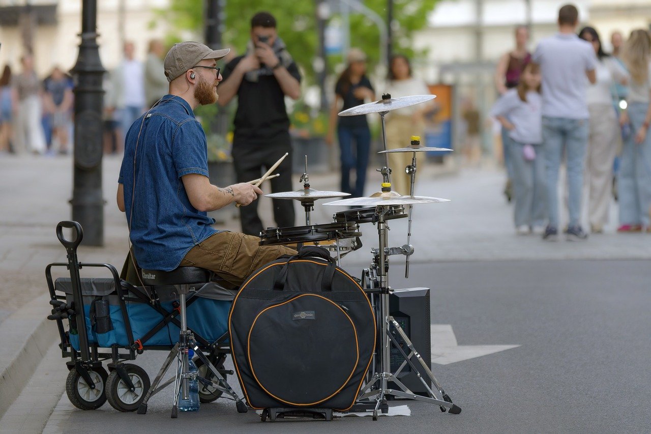 버스킹 관련 사진